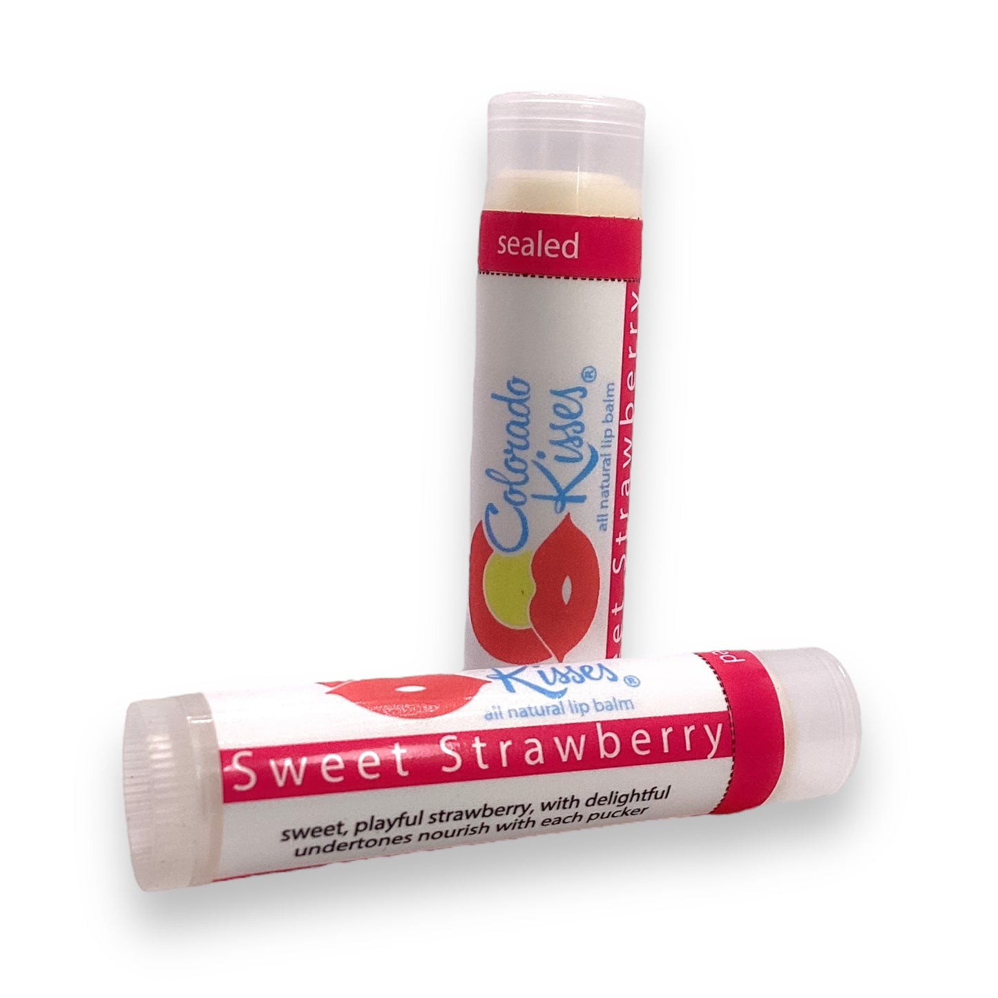 Sweet Strawberry Lip Balm Handmade in USA